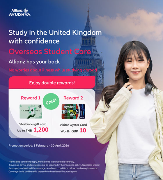 Travel Insurance Promotion - Overseas Student Care Plan (UK)