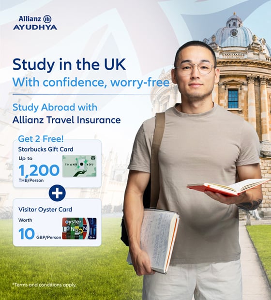 Travel Insurance Promotion - Overseas Student Care Plan (UK)
