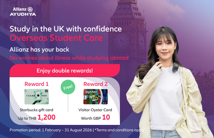Travel Insurance - Overseas Student Plan for Studying in the UK Promotion