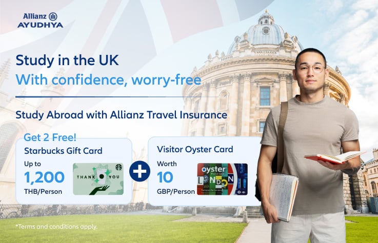 Travel Insurance - Overseas Student Plan for Studying in the UK Promotion