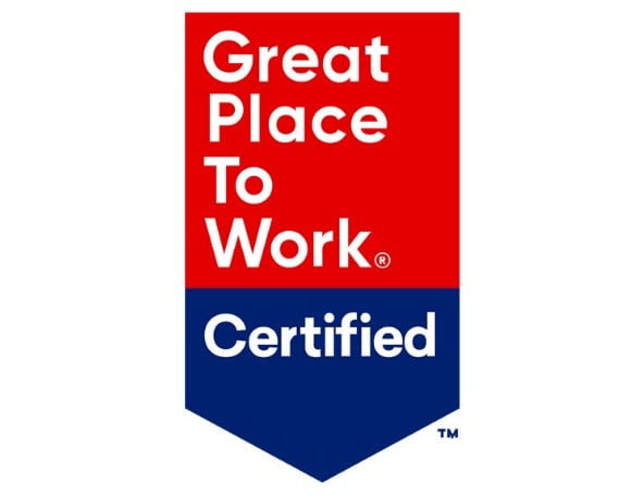 Certified by Great Place to Work